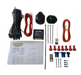 Kit elettrico 7 poli con centralina CAN PSA gen.2 per gancio traino